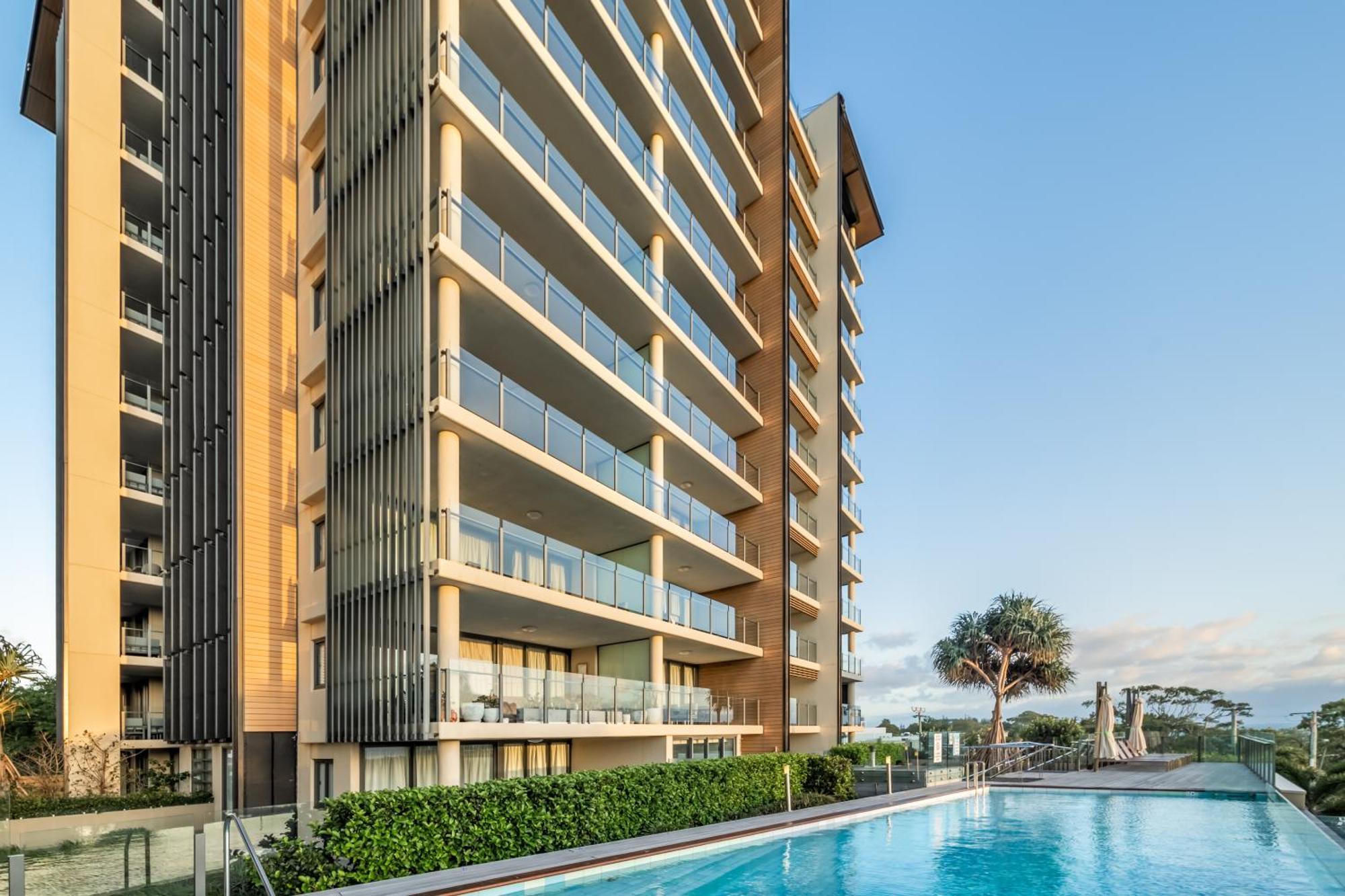 Oaks Redcliffe Mon Komo Suites Eksteriør billede