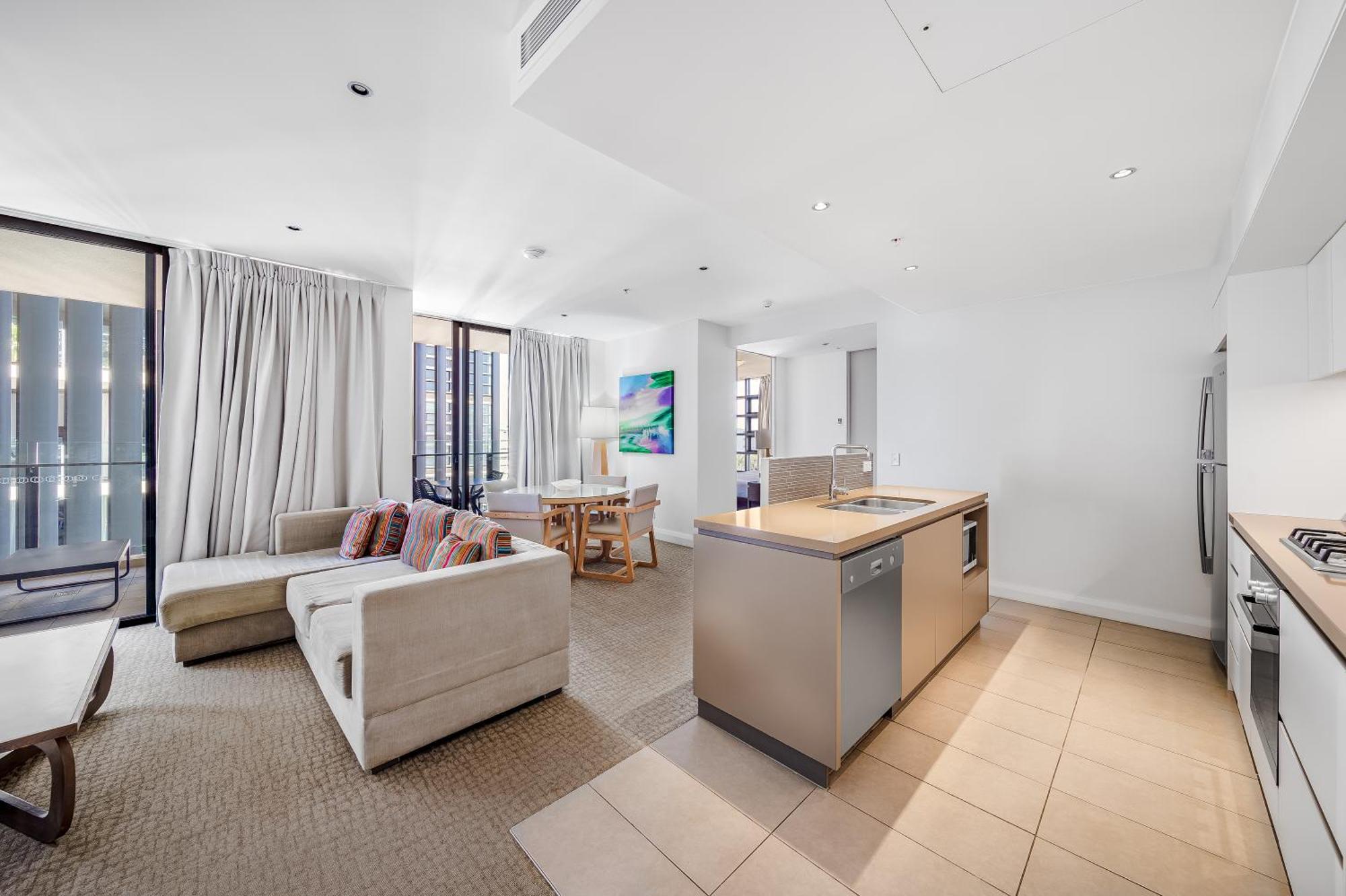Oaks Redcliffe Mon Komo Suites Eksteriør billede